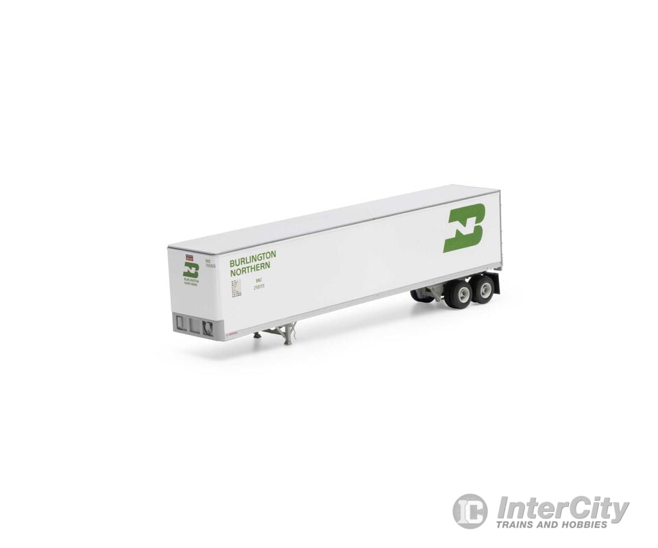 Athearn Ath16139 Ho 45’ Fruehauf Z-Van Trailer Bnz #250155 Freight Loads & Containers