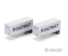 Athearn Ath28302 N Vehicle Kits 28 Trailers Roadway Freight Cars