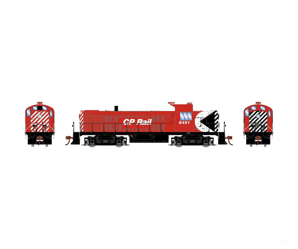 Athearn Ath28771 Ho Rtr Rs-3 W/Dcc & Sound Cpr #8451 Locomotives