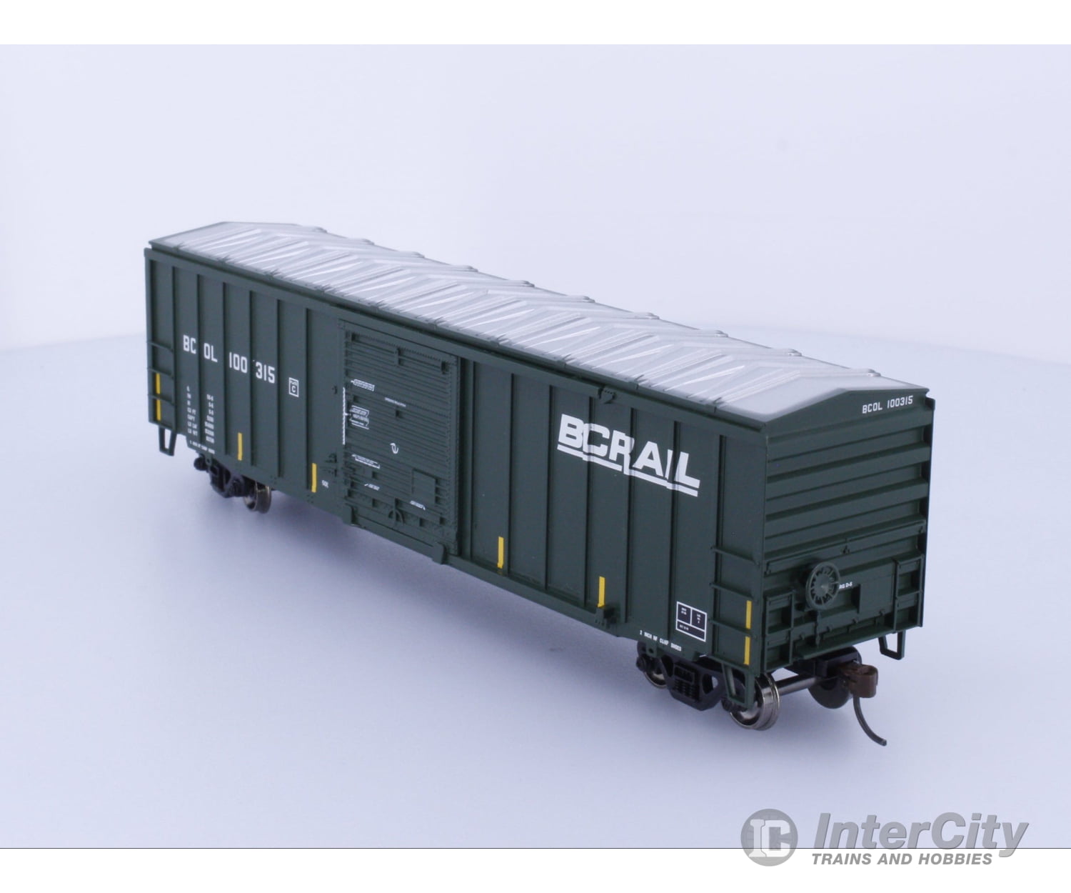 Athearn ATH29347 HO 50’ ACF Boxcar BC Rail (BCOL) 100315 Freight Cars