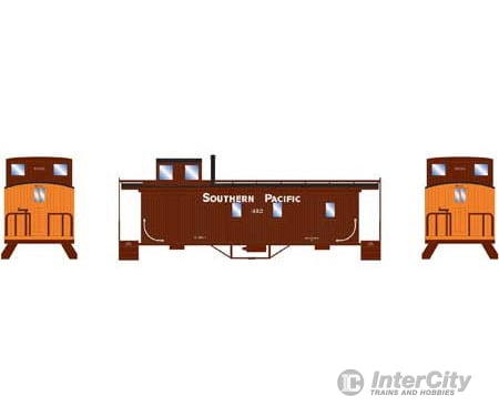 Athearn Ath4462 N 3-Window Wood Cabooses Sp Side Caboose 412 Freight Cars