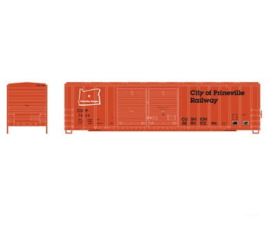Athearn Ath6662 N Fmc Combo Door City Of Prineville Cop 7234 Freight Cars