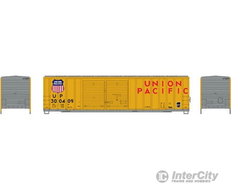 Athearn Ath6672 N Fmc Combo Door Union Pacific Up 300409 Freight Cars