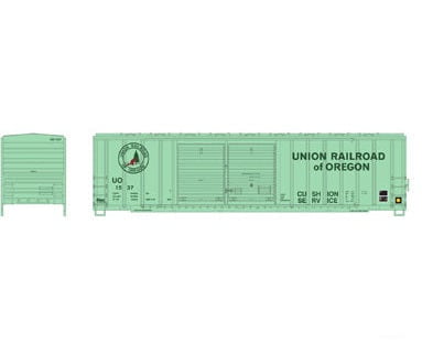 Athearn Ath6675 N Fmc Combo Door Union Railroad Of Oregon Uo 1537 Freight Cars