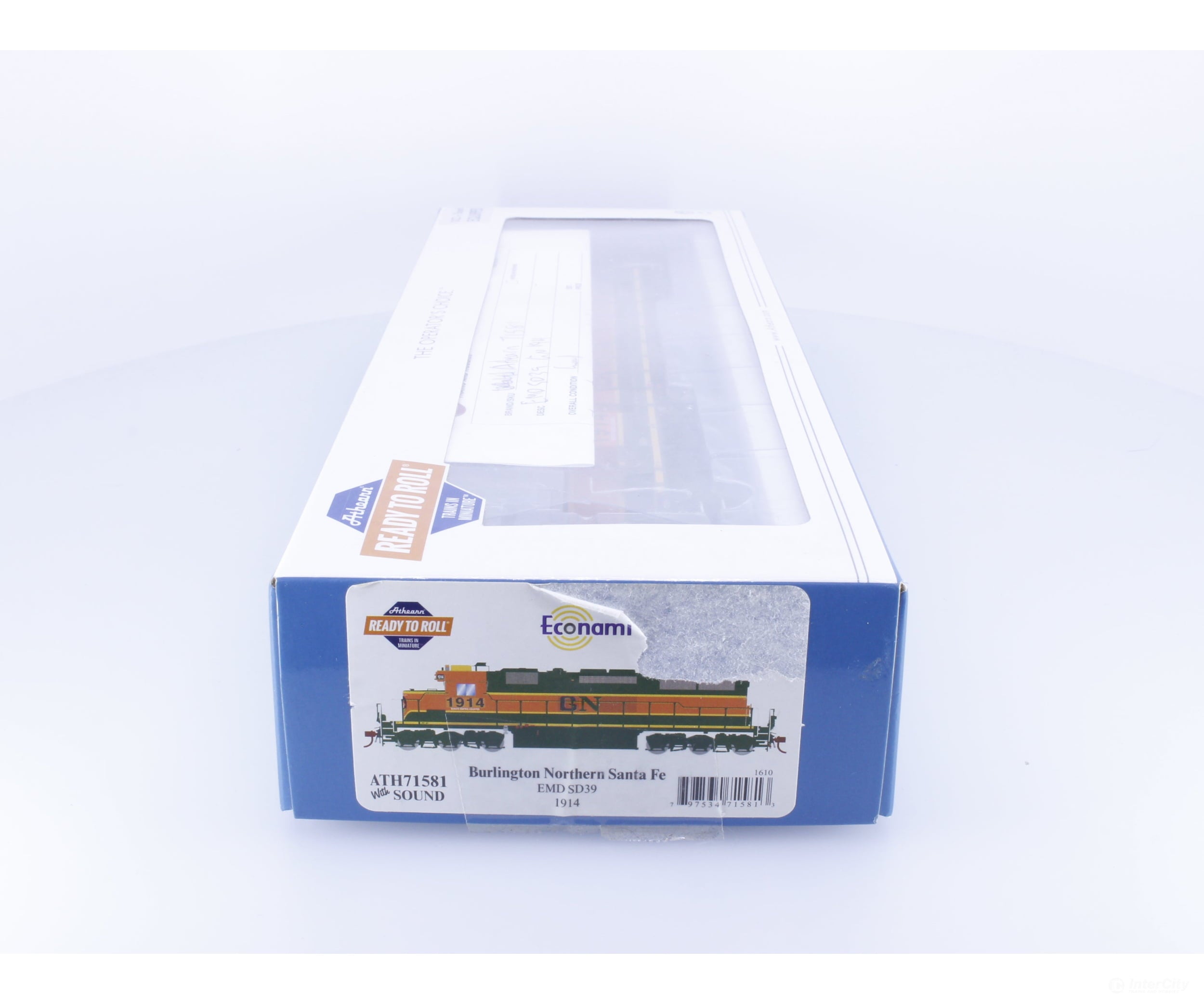 Athearn ATH71581 HO EMD SD39 Diesel Locomotive Burlington Northern Santa Fe (BNSF) 1914 DCC & Sound Locomotives