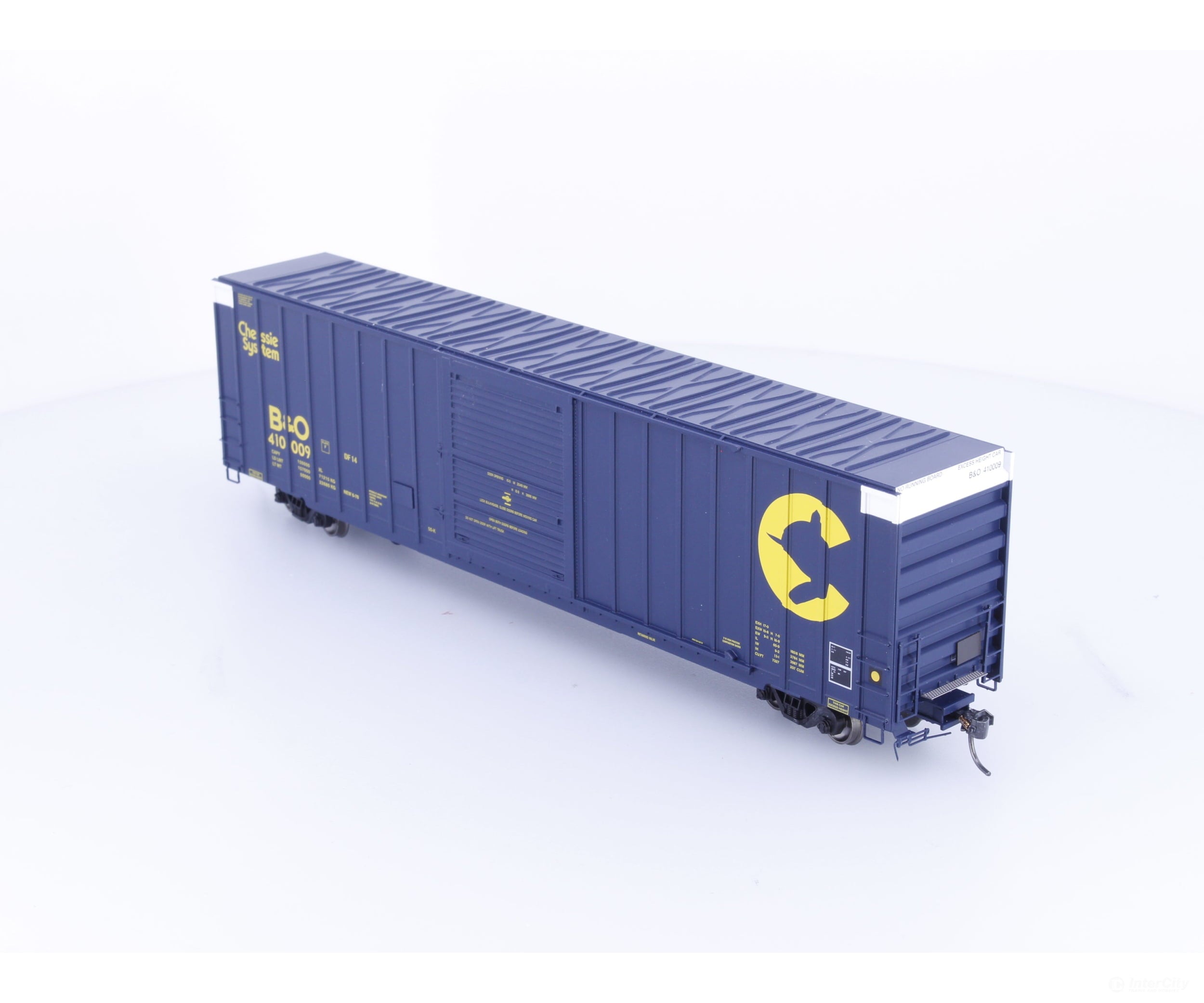 Athearn ATH72831 HO 60’ ICC Box Car Chessie System Baltimore and Ohio (BO) 410009 - Freight Cars