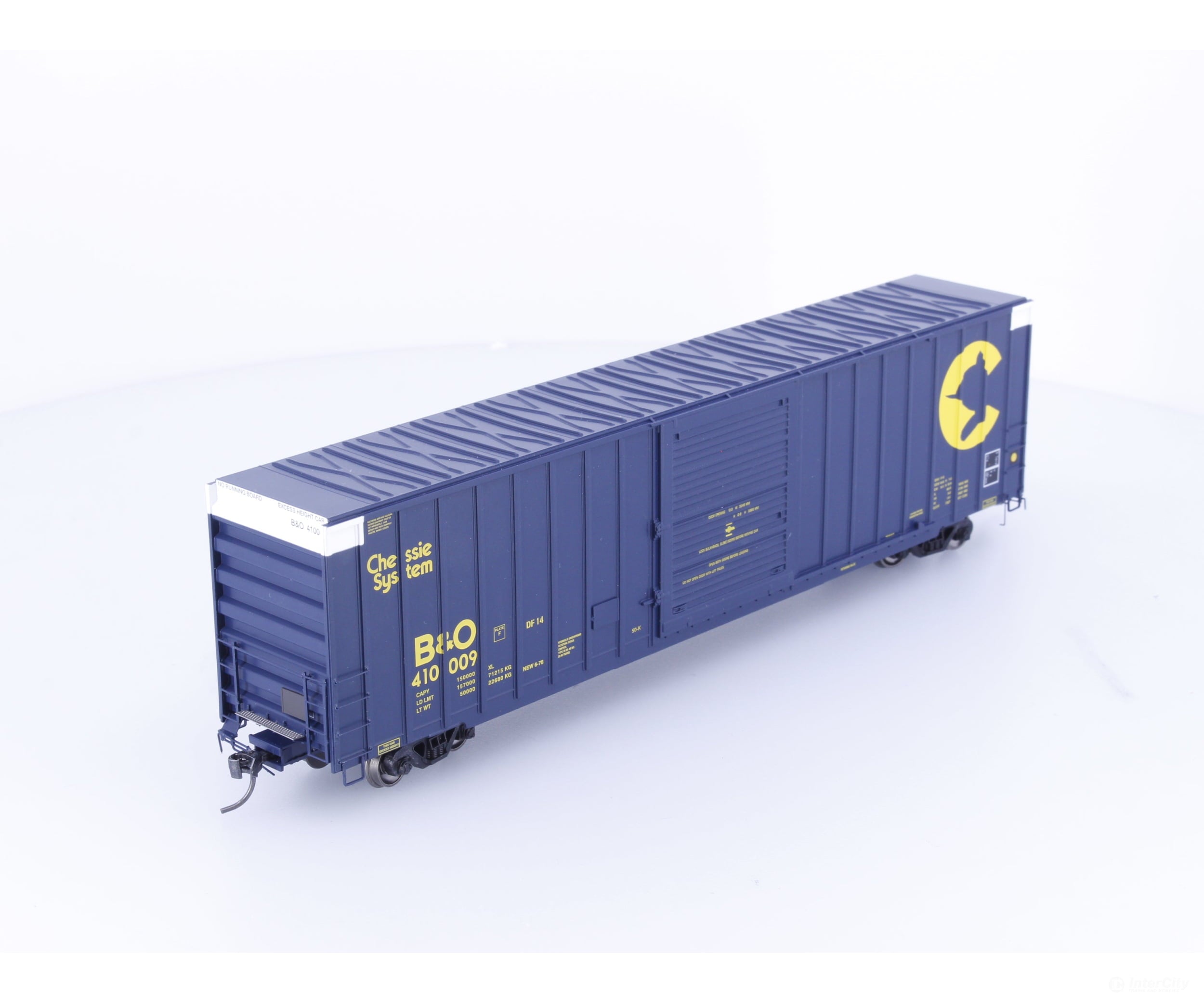 Athearn ATH72831 HO 60’ ICC Box Car Chessie System Baltimore and Ohio (BO) 410009 - Freight Cars