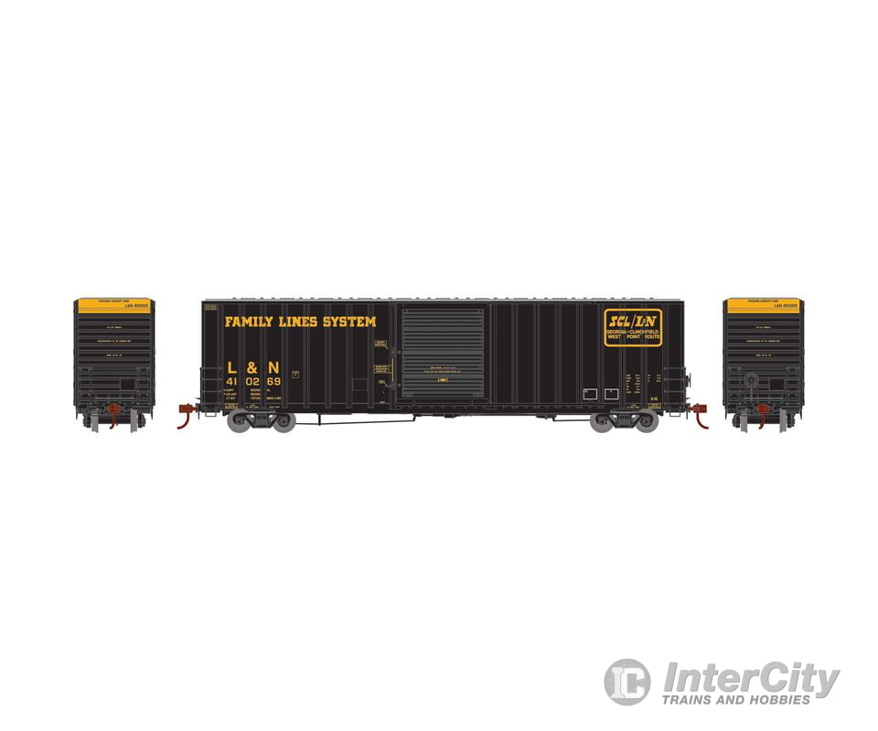 Athearn ATH72839 HO 60’ ICC Hi-Cube Box L&N #410269 Freight Cars