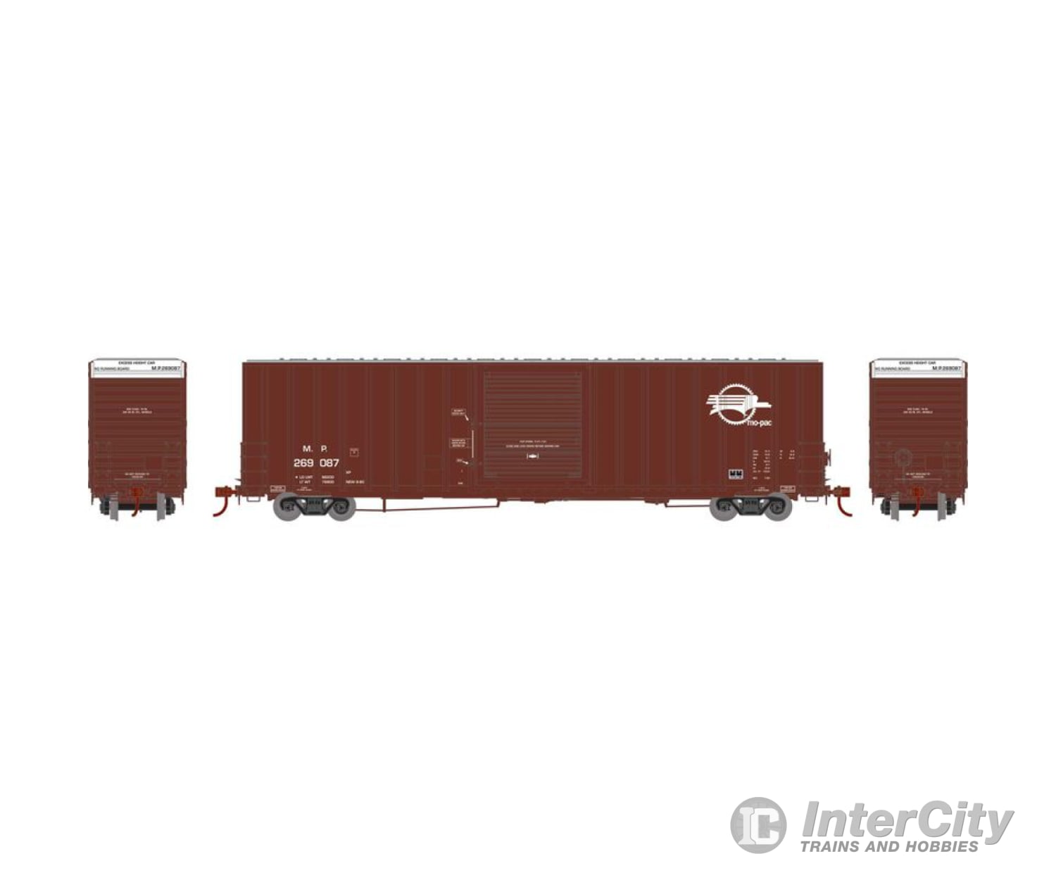 Athearn ATH72842 HO 60’ ICC Hi-Cube Box MP #269087 Freight Cars