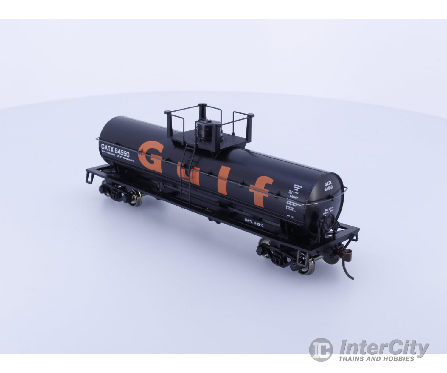 Athearn ATH72945 HO Chemical Tank Car GATX Corporation (GATX) 64550 Freight Cars
