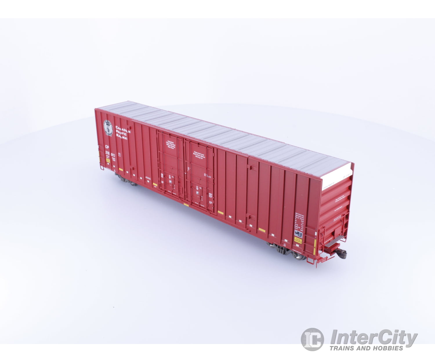 Athearn ATH75261 HO 60’ Gunderson Double Door Box Car Canadian Pacific (CP) 218017 Freight Cars