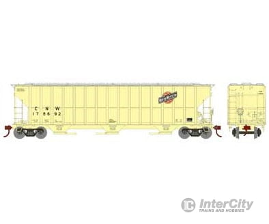 Athearn Ath81750 Ho Fmc 4700 Covered Hopper C&Nw/Faded 178629 Freight Cars