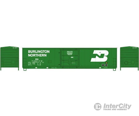 Athearn Ath85784 Ho 50 Foot Combination Door Box Car Burlington Northern 749172 Freight Cars