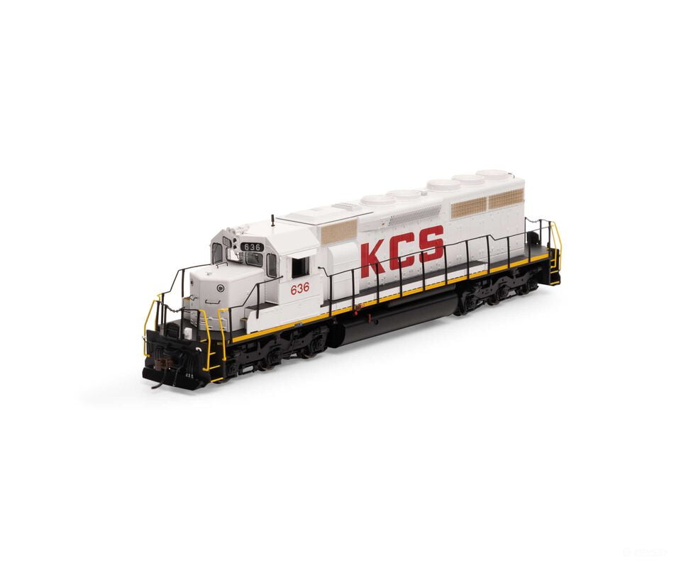 Athearn Ath87328 Ho Sd40 Locomotive With Dcc & Sound Kansas City Southern #636 Locomotives