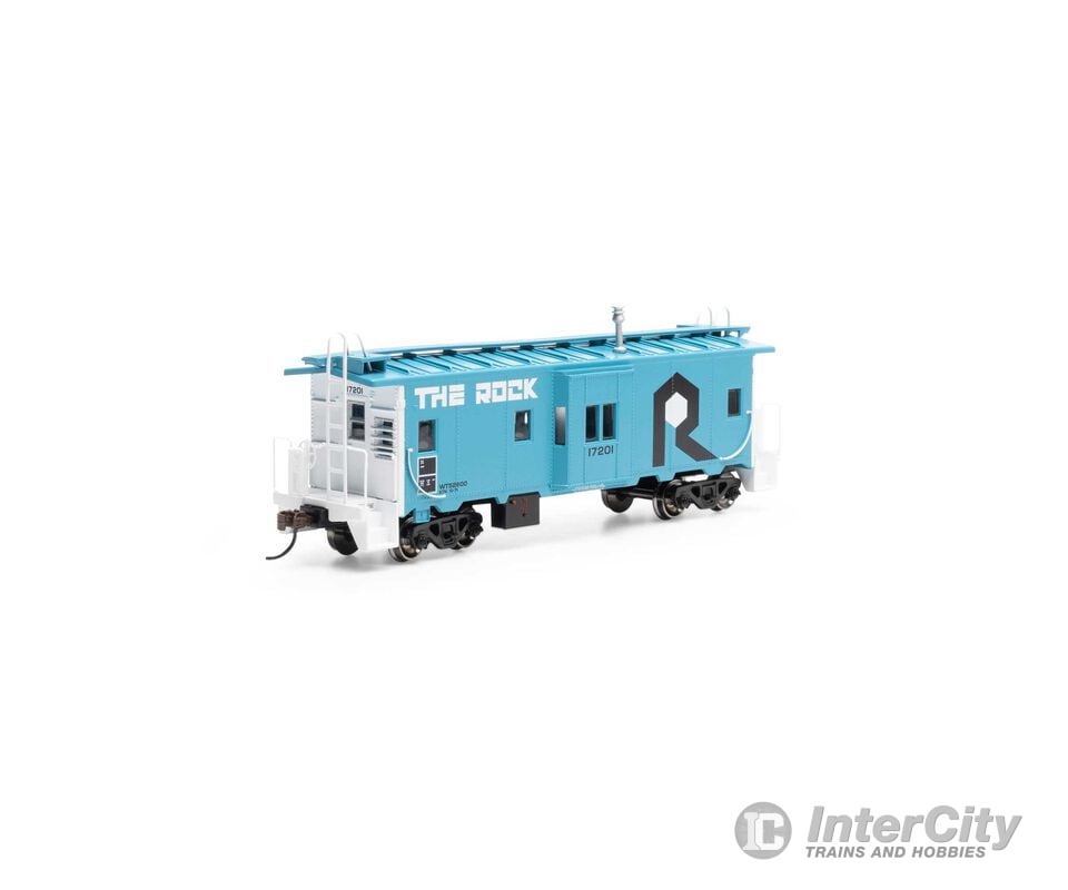 Athearn Ath90327 Ho Bay Window Caboose Rock #17201 Freight Cars