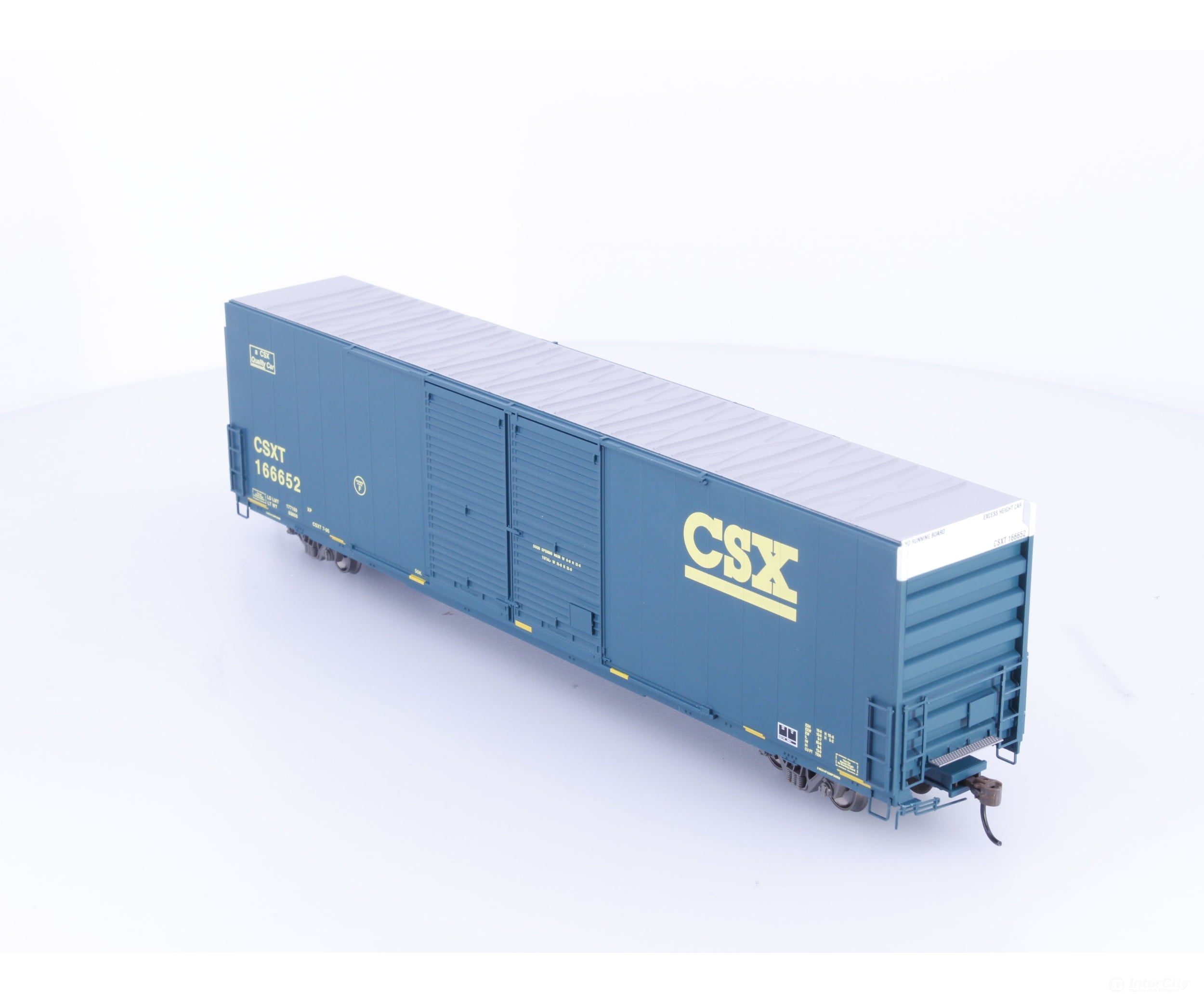Athearn ATH90571 HO 60’ FMC High Cube Box Car CSX (CSX) 166652 - Freight Cars