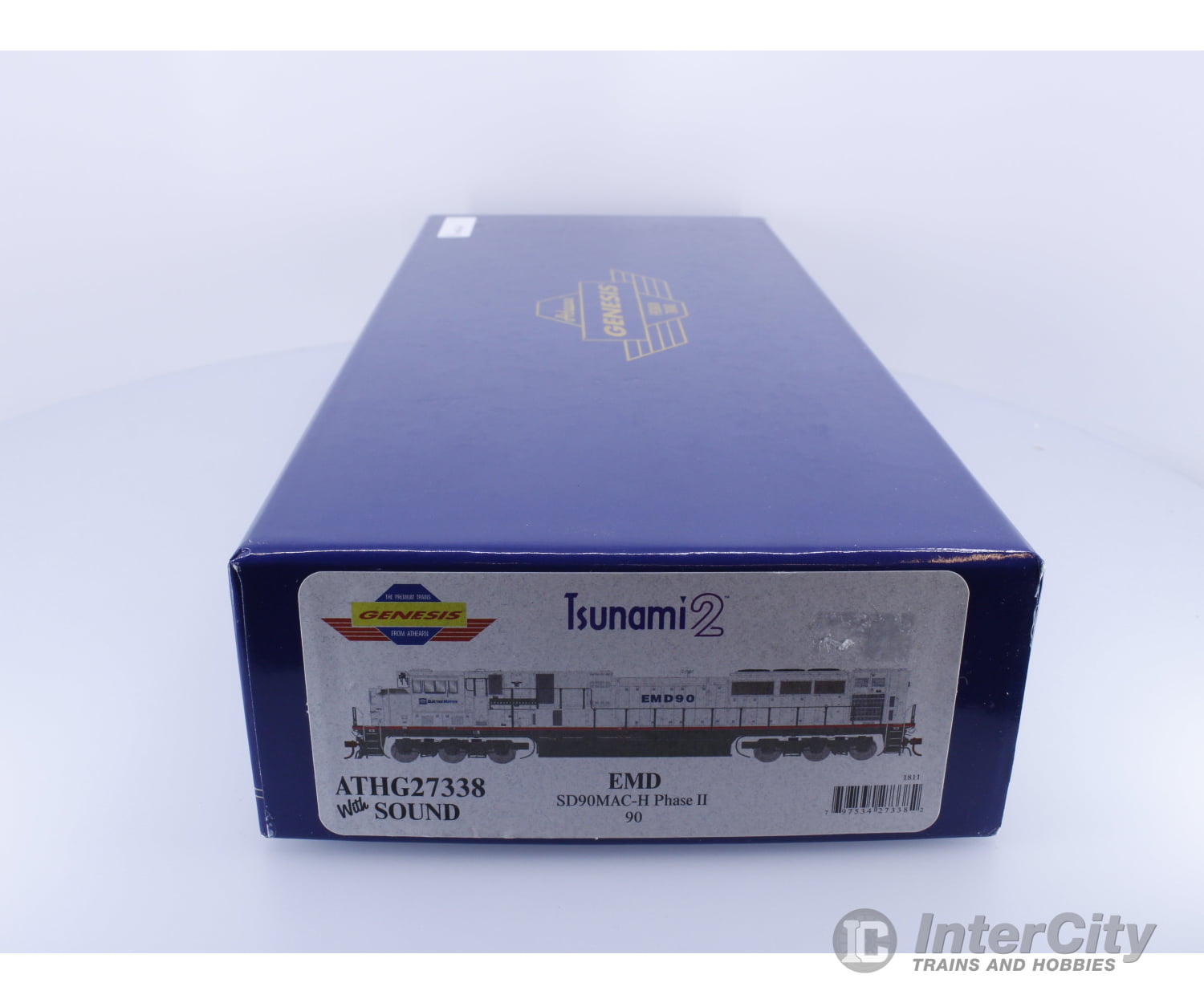 Athearn ATHG27338 HO EMD SD90MAC-H Phase II Diesel Locomotive EMD Demonstrator (EMD) 90 DCC & Sound Locomotives