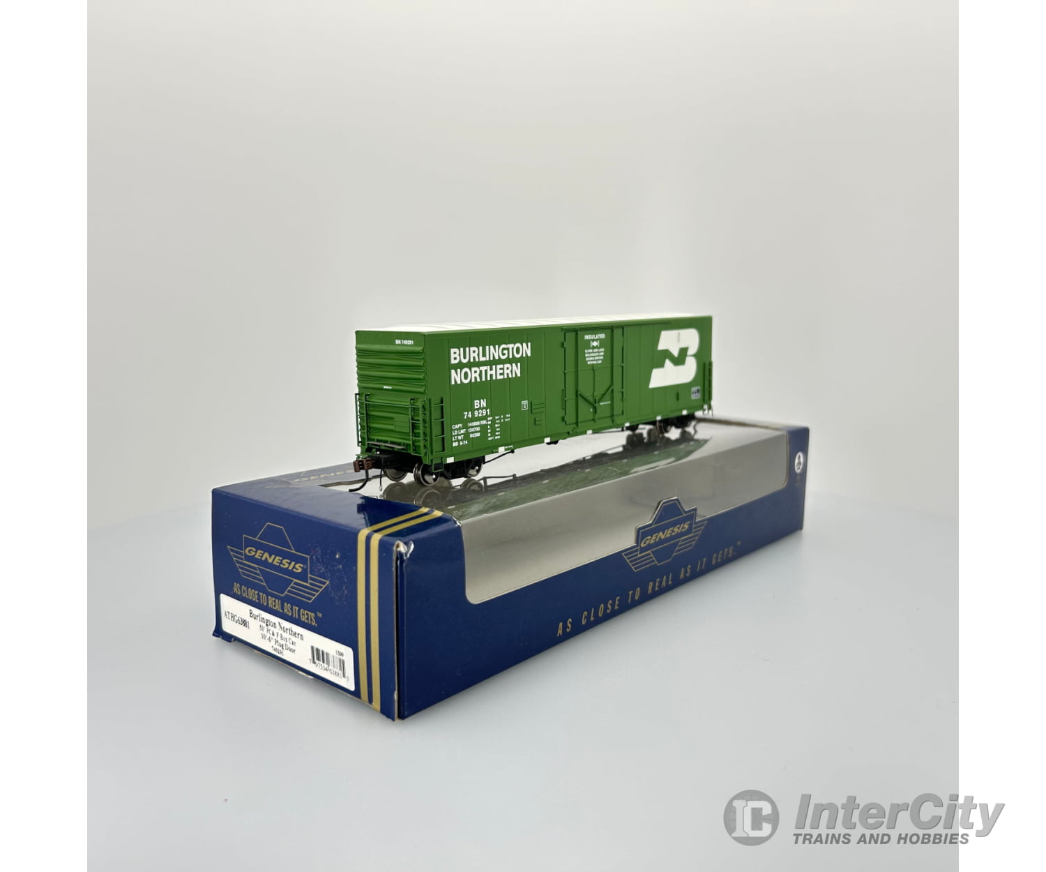 Athearn Athg63881 Ho 50 Pc&F Rivet Side Box W/106 Door Bn 749291 Freight Cars