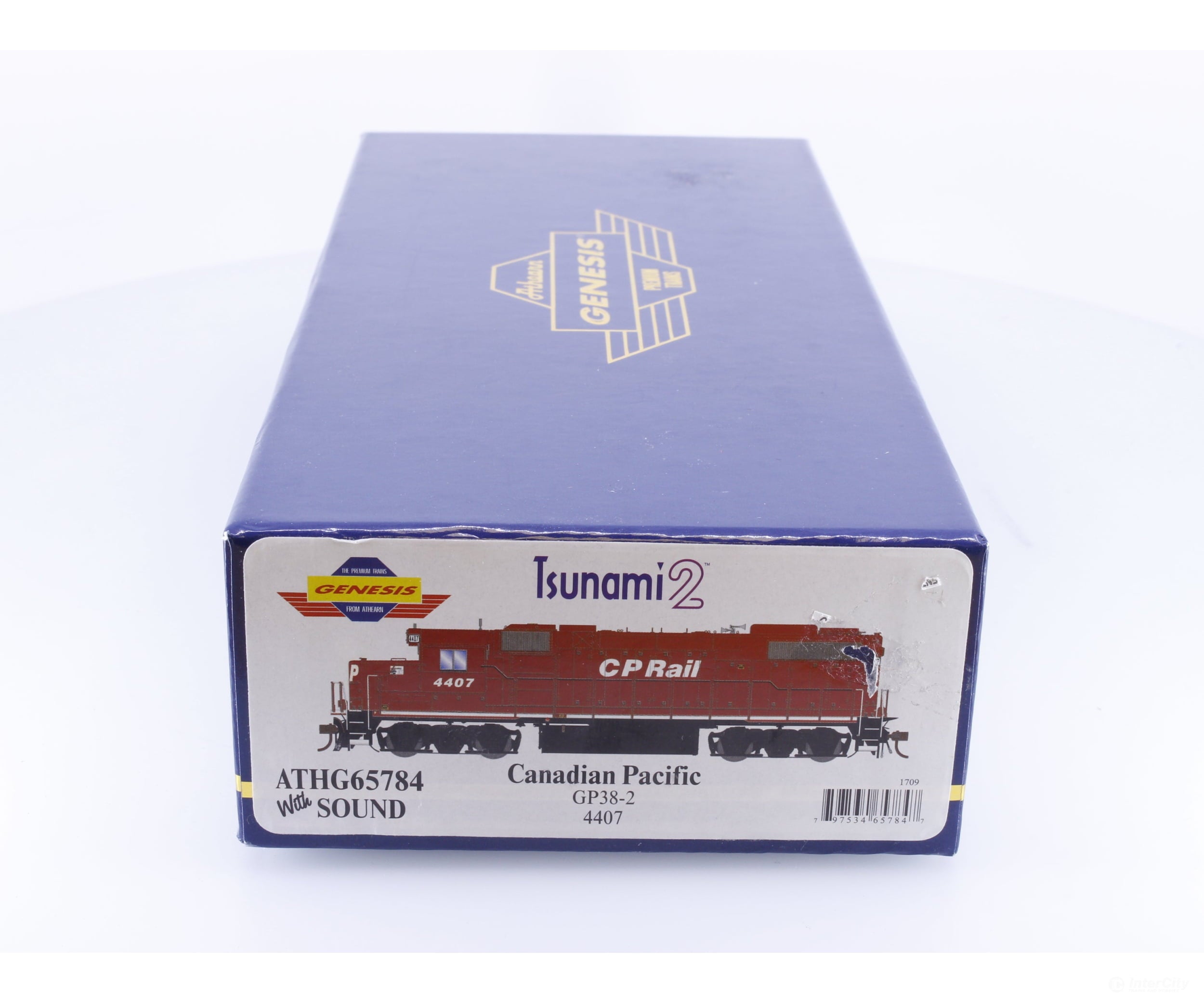 Athearn ATHG65784 HO GP38-2 Diesel Locomotive Canadian Pacific (CP) 4407 DCC & Sound - Locomotives
