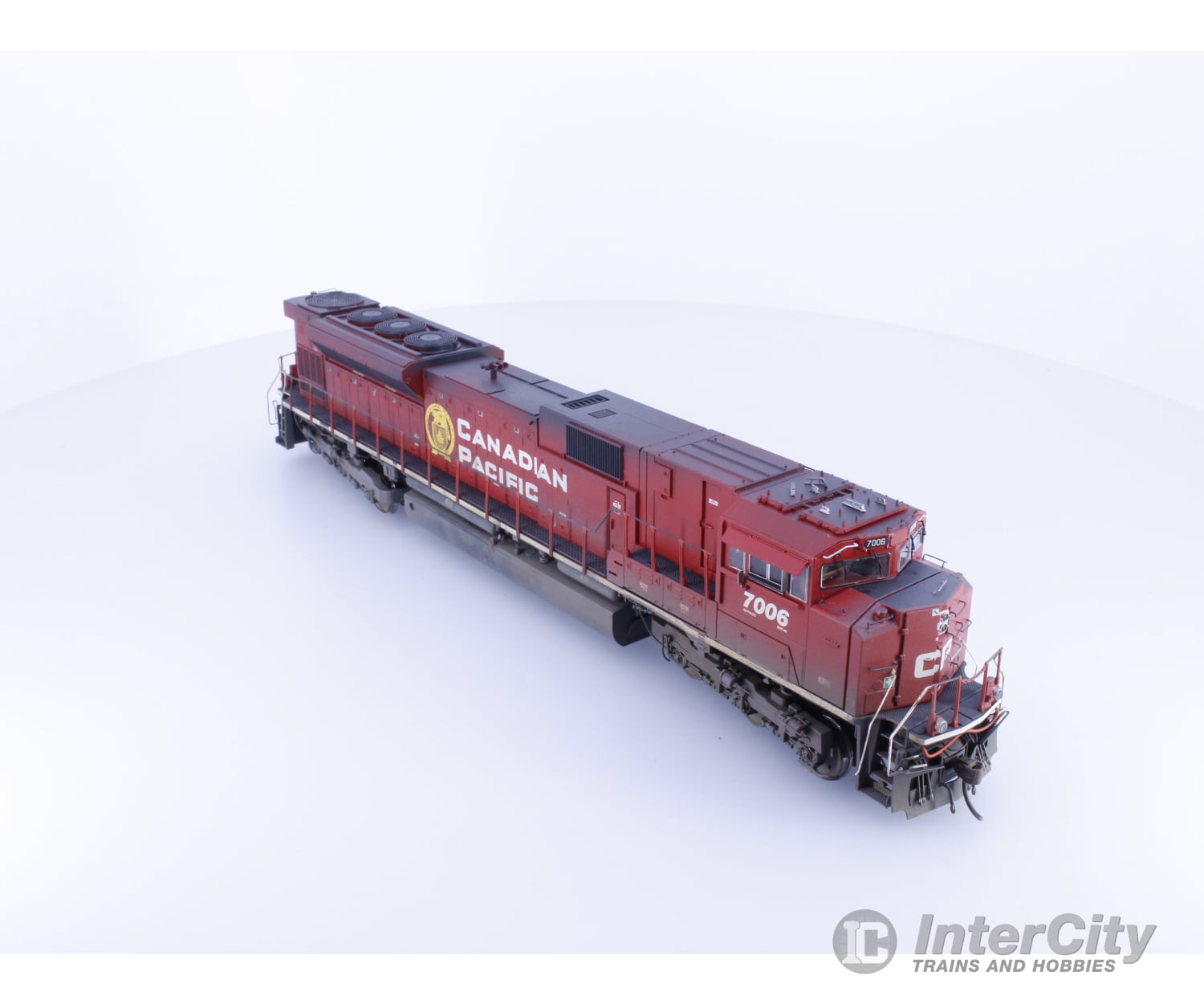 Athearn ATHG75801 HO SD70ACU CP Diesel Locomotive Beaver Logo RN 7006 DCC & Sound Newly Professionally Weathered