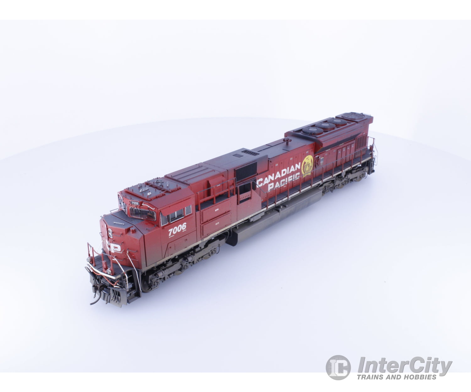 Athearn ATHG75801 HO SD70ACU CP Diesel Locomotive Beaver Logo RN 7006 DCC & Sound Newly Professionally Weathered