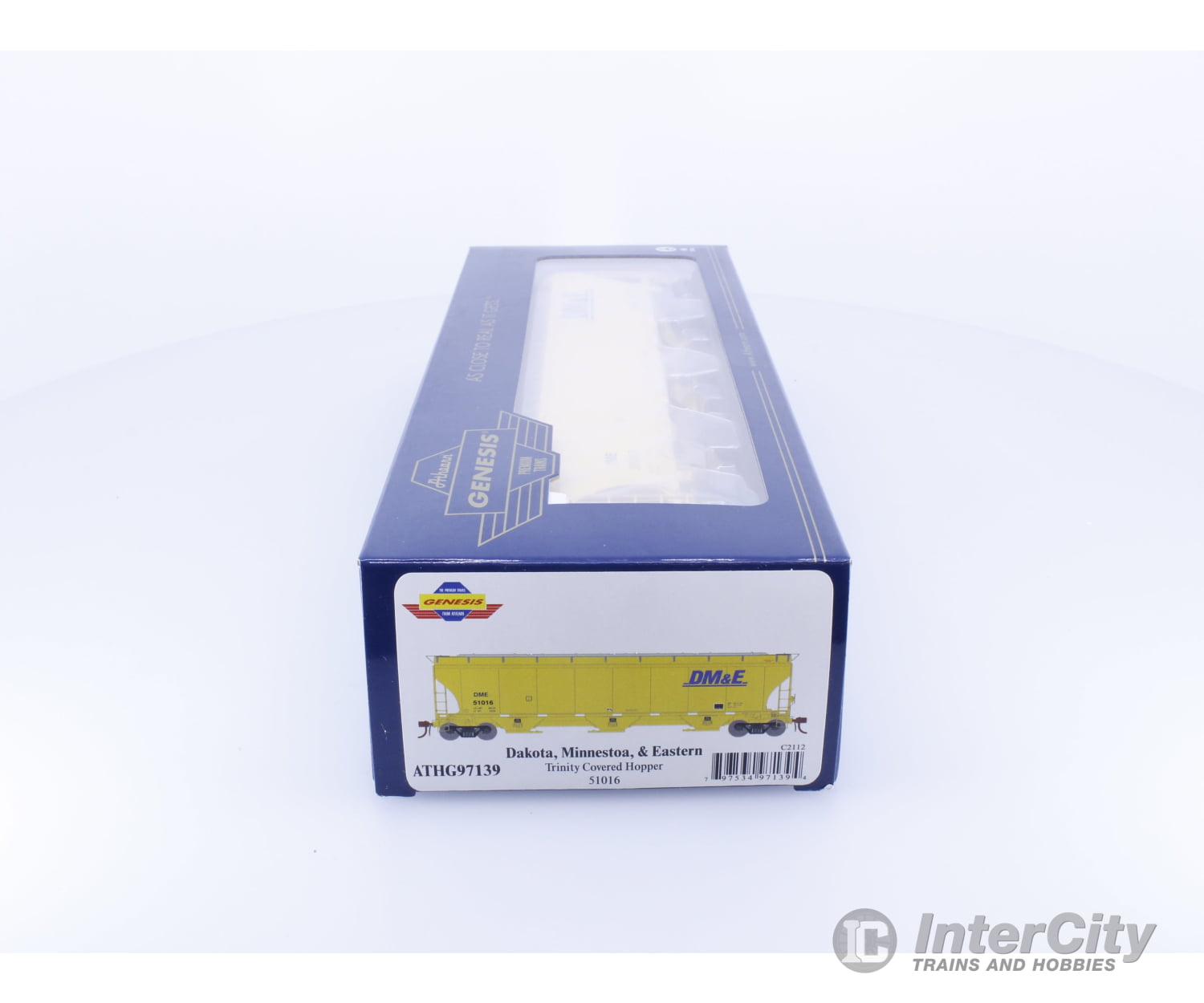 Athearn ATHG97139 HO Trinity Covered Hopper Dakota Minnesota and Eastern Railroad (DM&E) 51016 Freight Cars