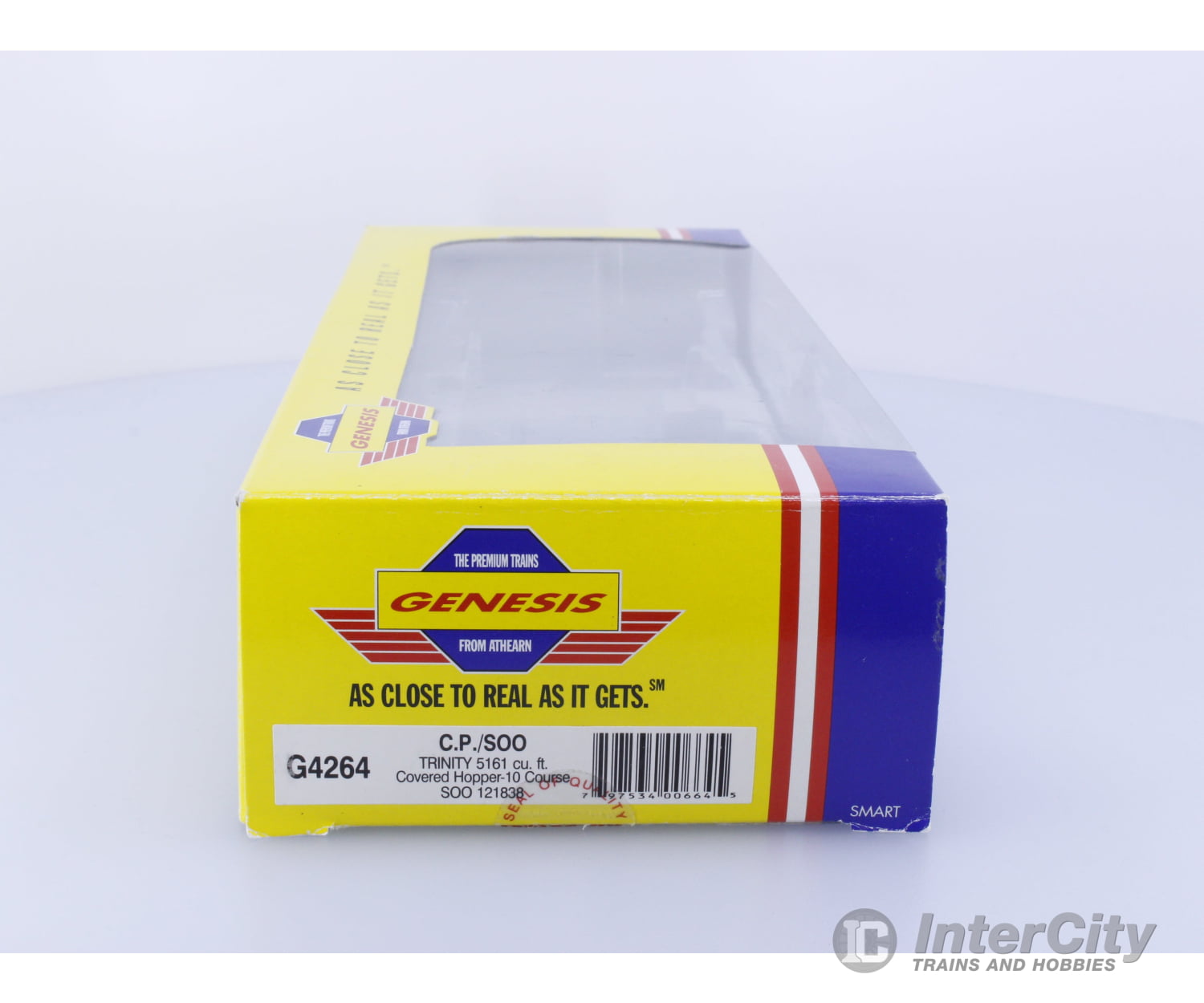 Athearn G4264 HO Trinity 5161 Cu FT Covered Hopper CPR Soo Line (SOO) 121838 Freight Cars