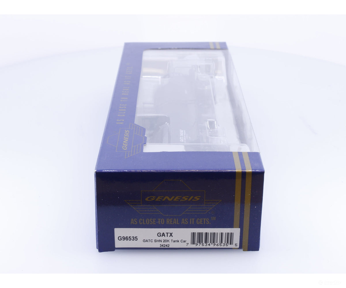 Athearn G96535 HO GATC SHN 20K Tank Car GATX Corporation (GATX) 34242 - Freight Cars