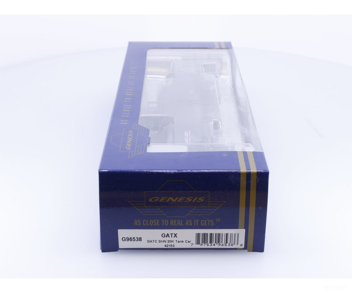 Athearn G96538 HO GATC SHN 20K Tank Car GATX Corporation (GATX) 42153 - Freight Cars