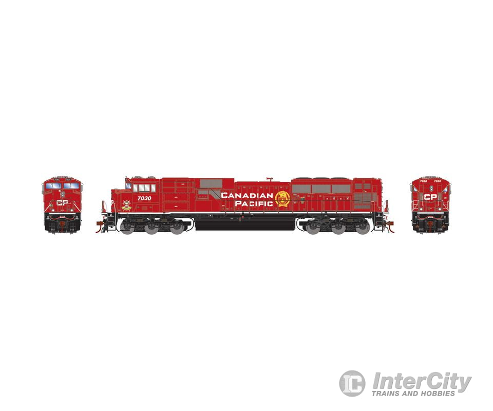 Athearn Genesis ATHG-1161 HO GEN EMD SD70ACU Locomotive with DCC & Sound CP/Strathcona’s Horse #7030 Locomotives