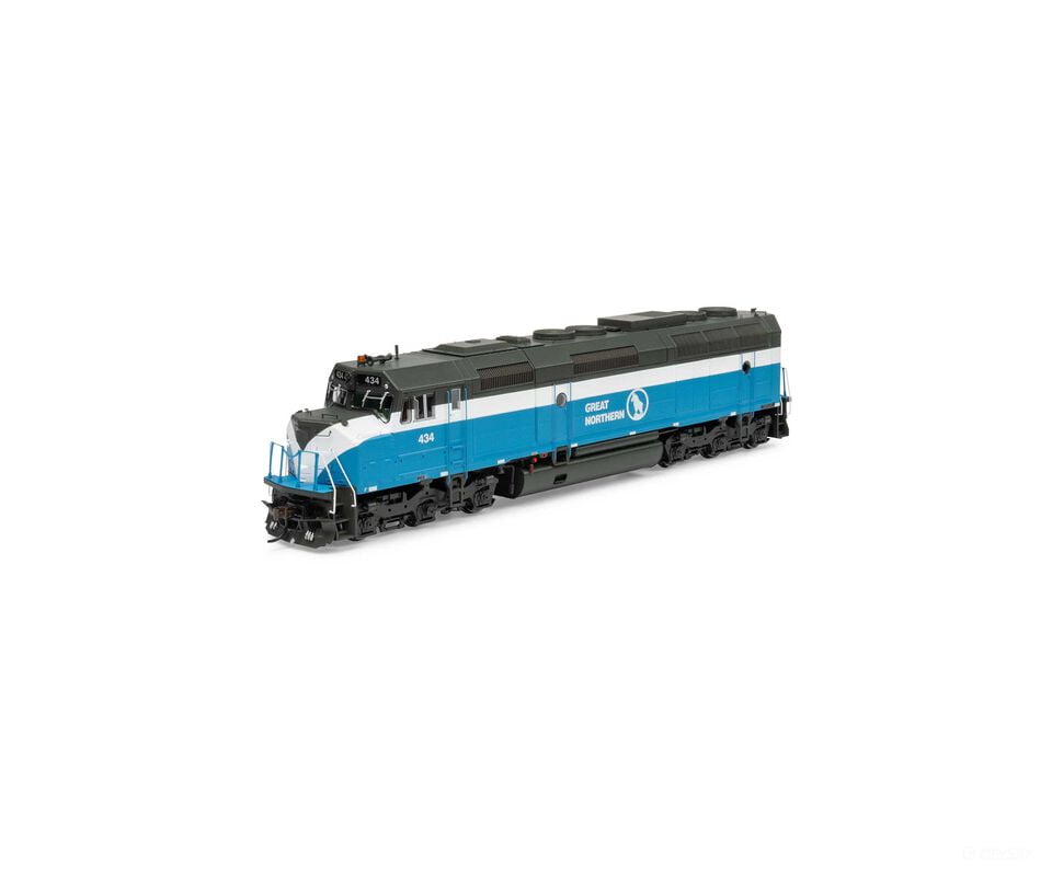 Athearn Genesis ATHG18381 HO F45 Locomotive with DCC & Sound GN #434 - Locomotives