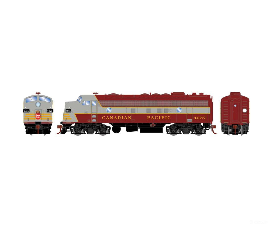 Athearn Genesis ATHG19602 HO FP7A Locomotive CPR #4075 DCC Ready Locomotives