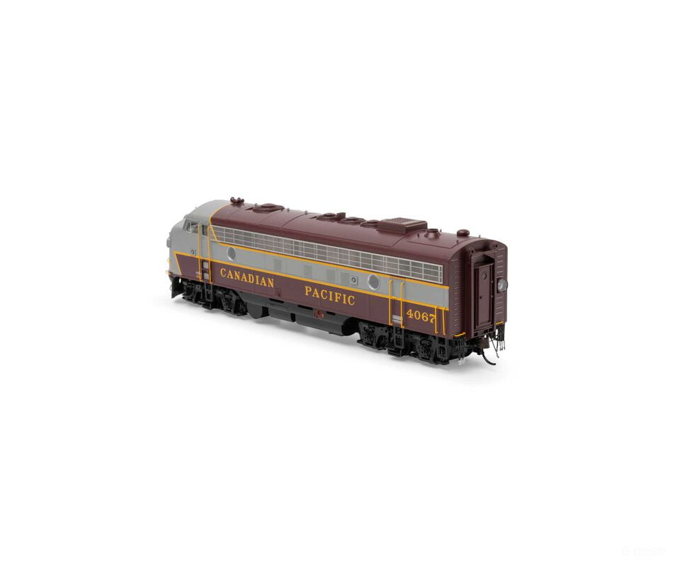 Athearn Genesis ATHG19701 HO FP7A Locomotive with DCC & Sound CPR #4067 - Locomotives