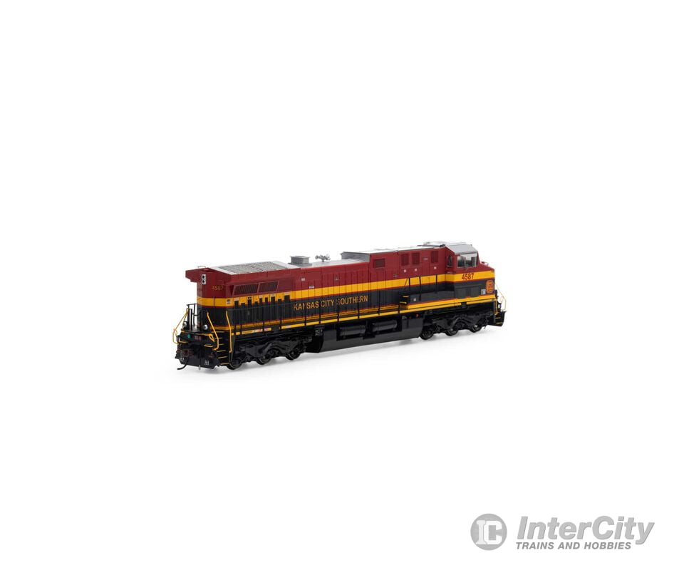 Athearn Genesis Athg31653 Ho G2 Ac4400Cw W/Dcc & Sound Kcs #4587 Locomotives