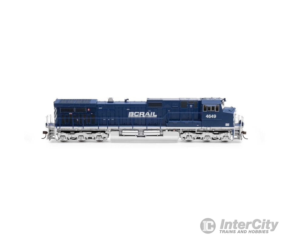 Athearn Genesis Athg31664 Ho Dash 9-44Cw Locomotive With Dcc & Sound Bc Rail Bcol #4649 Locomotives