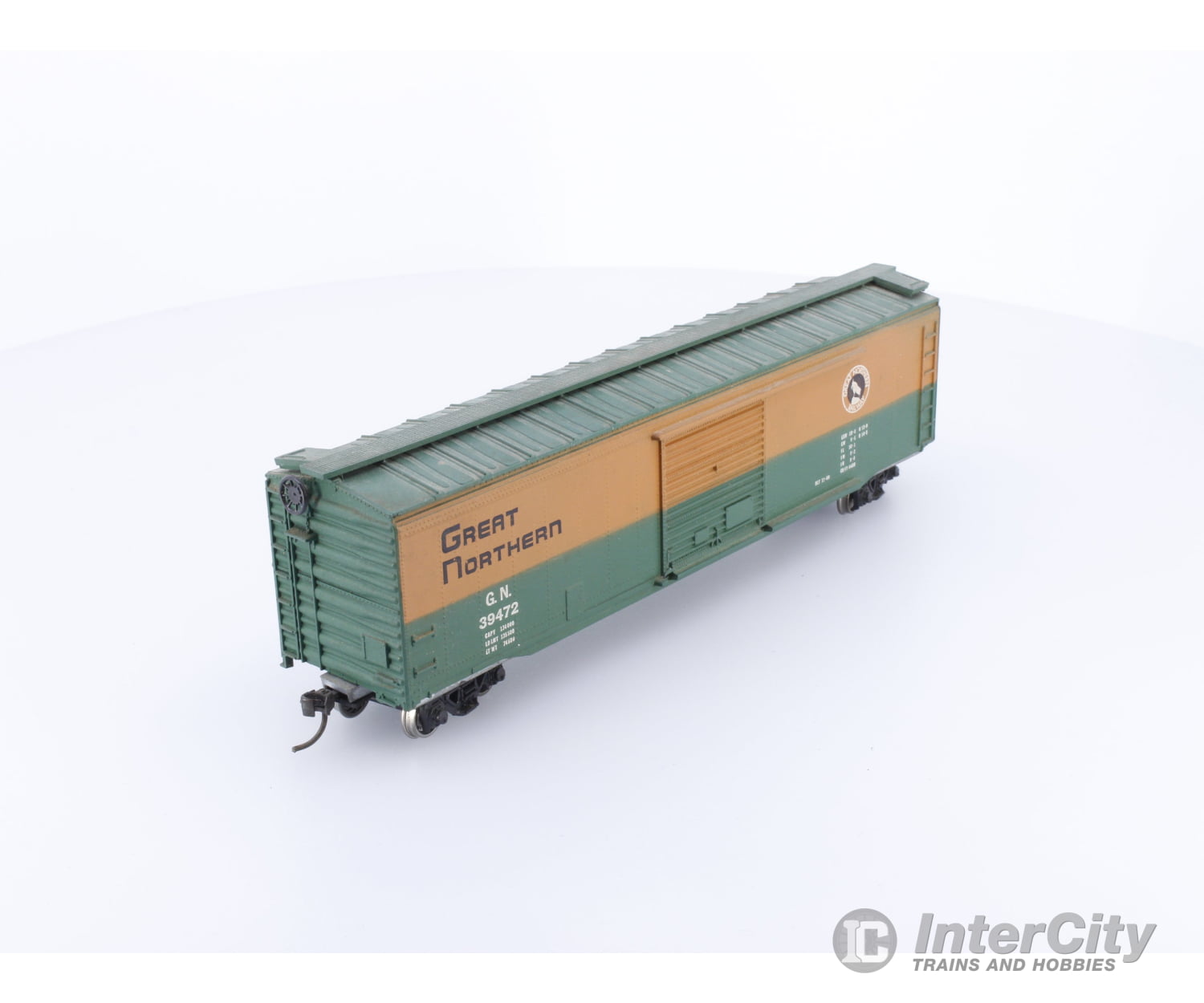 Athearn GN39472 HO 50’ Box Car Great Northern (GN) 39472 Freight Cars