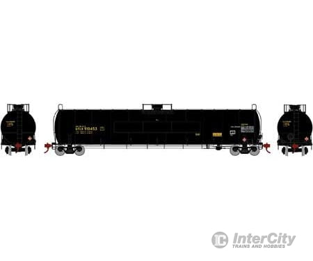 Athearn Ho Athg25653 Utlx 33 900-Gallon Lpg Tank/Flat Panel Freight Cars