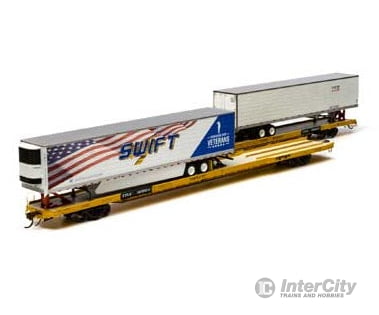 Athearn Ho Athg69982 F89-F898 Flat/53 Trailer Ttex/Long Runner Freight Cars