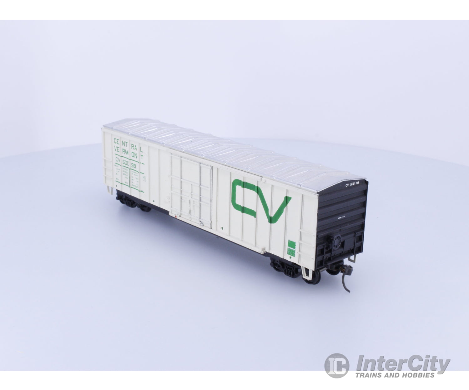 Athearn HO Custom Painted Single Door Box Car Vermont Railway (VTR) 50099 Freight Cars