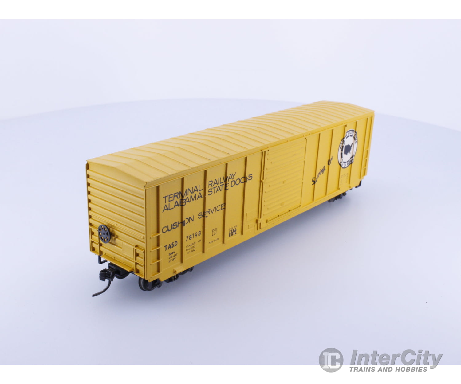 Athearn HO Single Door Boxcar Alabama State Docks 78198 Freight Cars