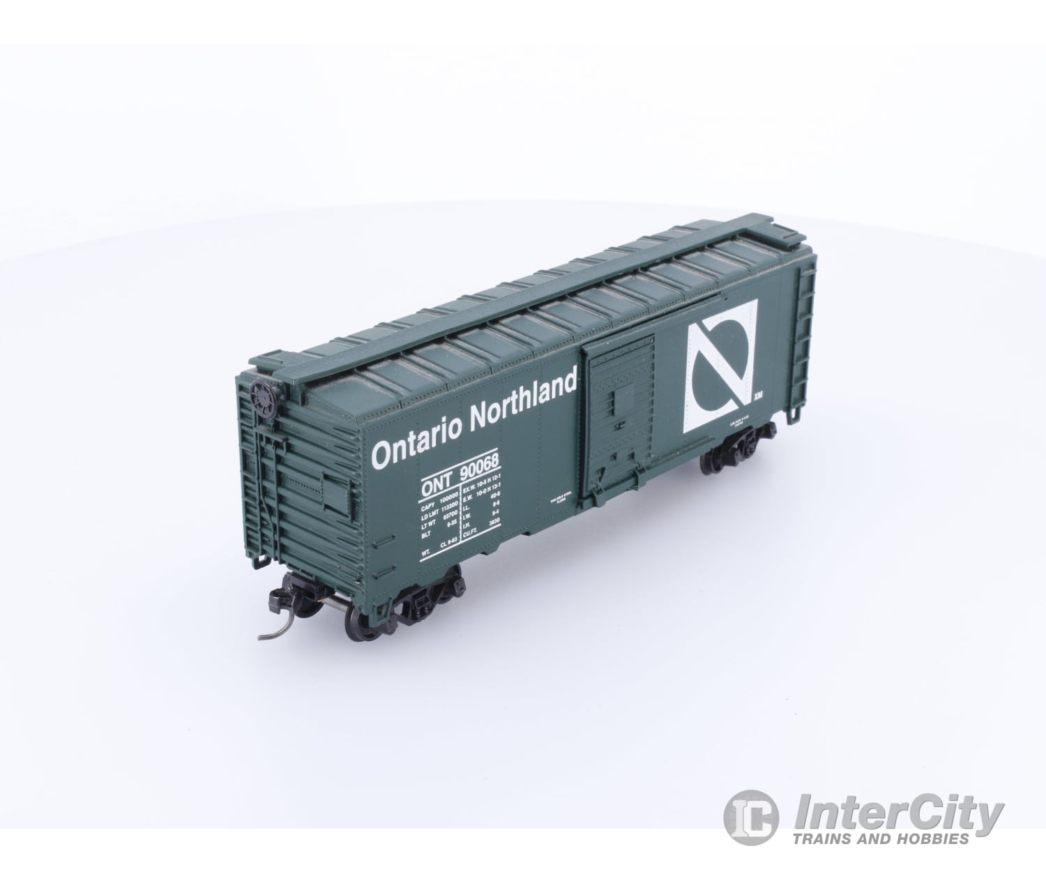 Athearn ONT90068 HO 40’ Box Car Ontario Northland (ONT) 90068 Freight Cars