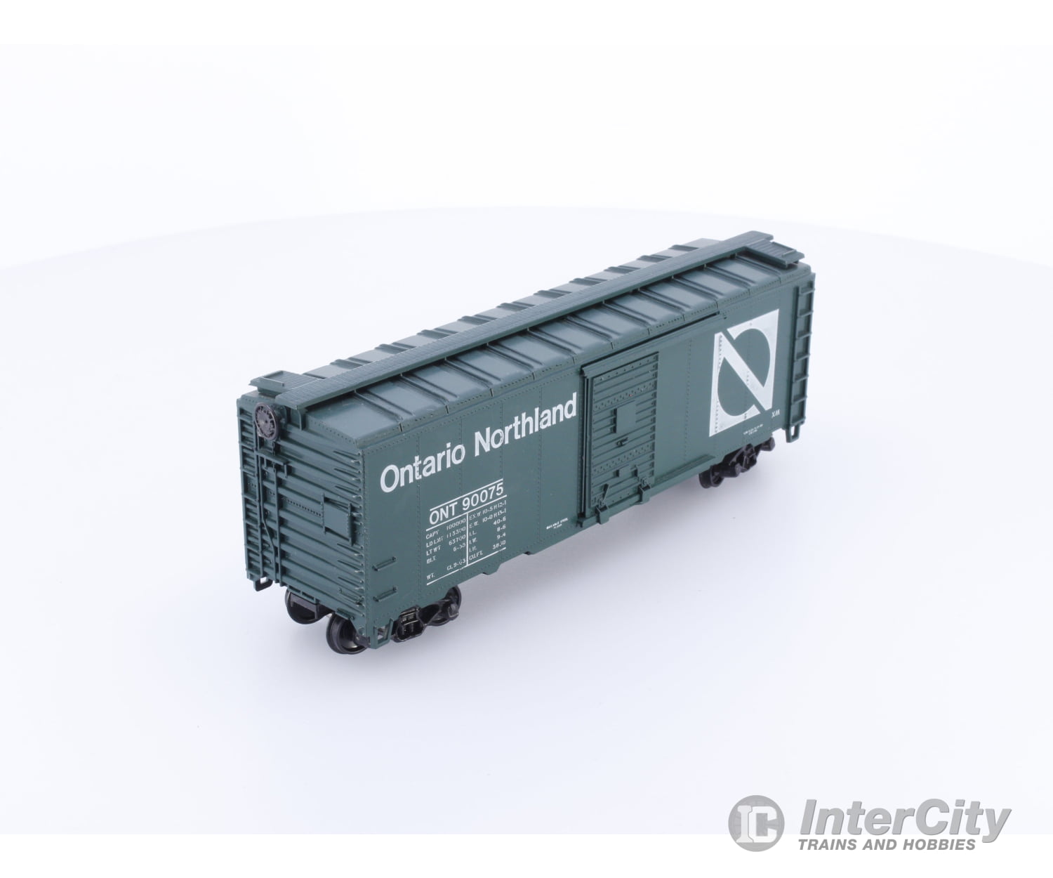 Athearn ONT90075 HO 40’ Box Car Ontario Northland (ONT) 90075 Freight Cars