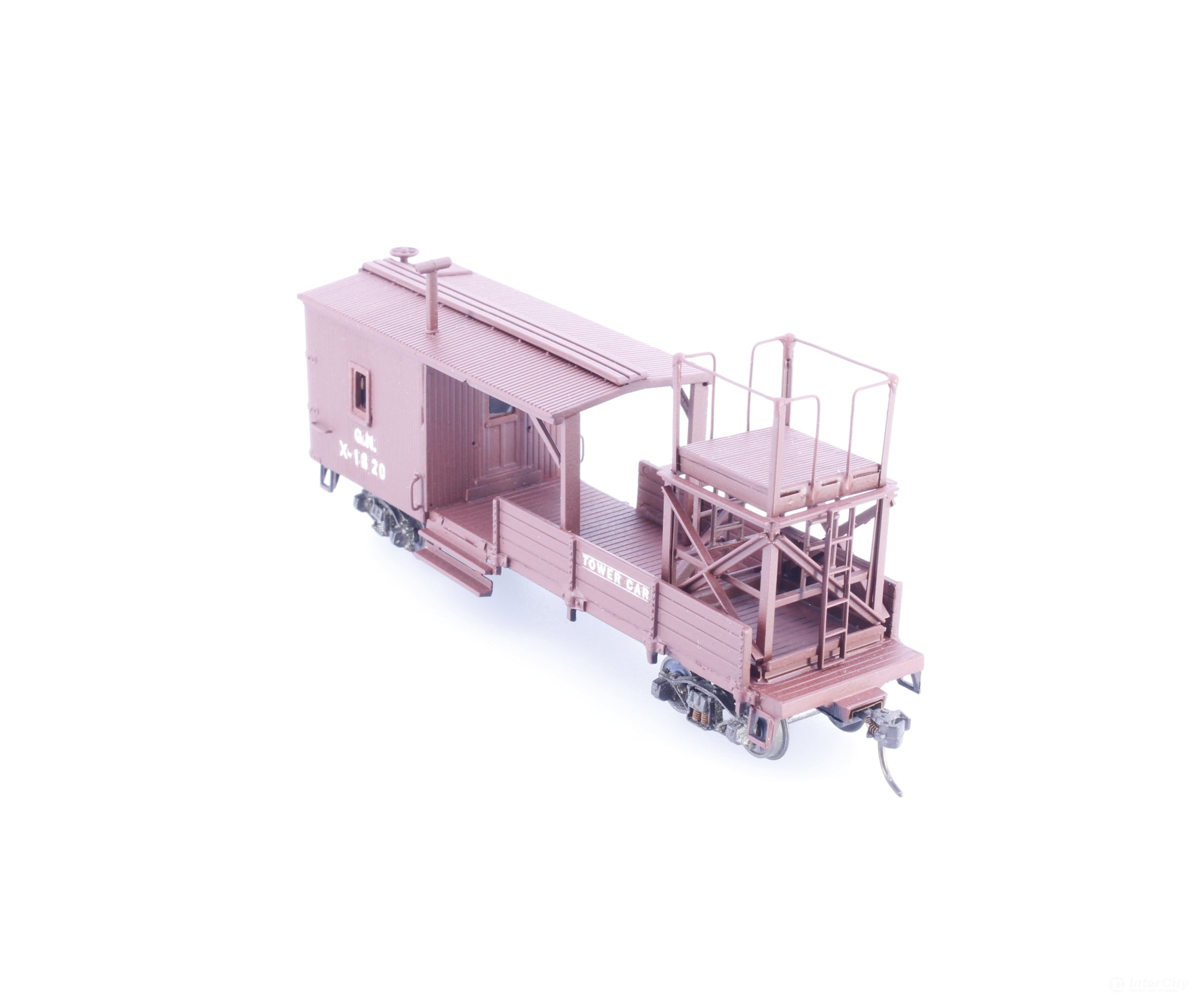 Athearn X1820 HO Fire Train Tower Car Great Northern (GN) X-1820 - Freight Cars