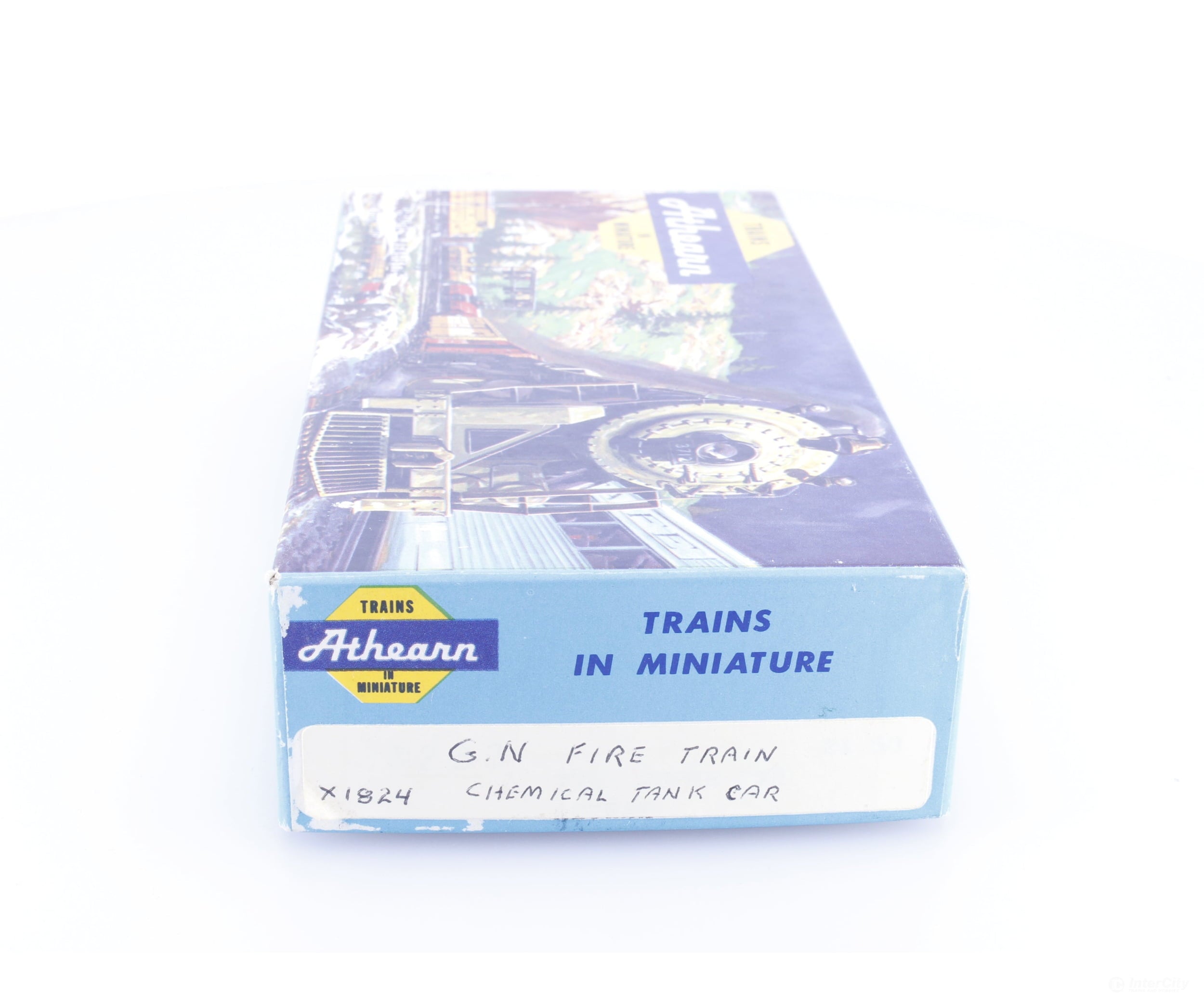 Athearn X1824 HO Fire Train Chemical Tank Car Great Northern (GN) X-1824 - Freight Cars