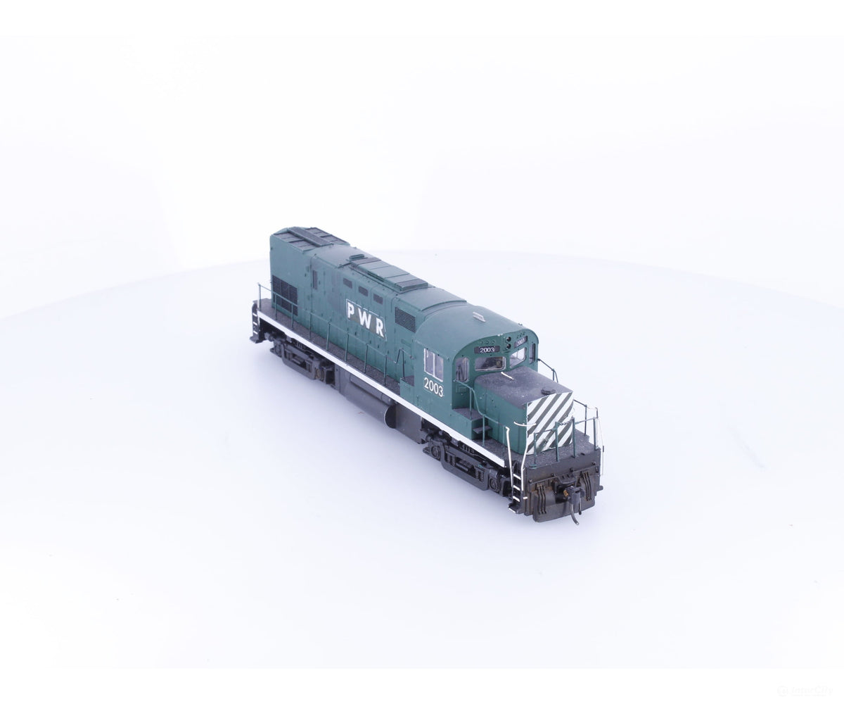 Atlas 10000002 HO C420 Phase 2a Low Nose Diesel Locomotive Pacific Western Railway (PWR) 2003 DCC - Locomotives