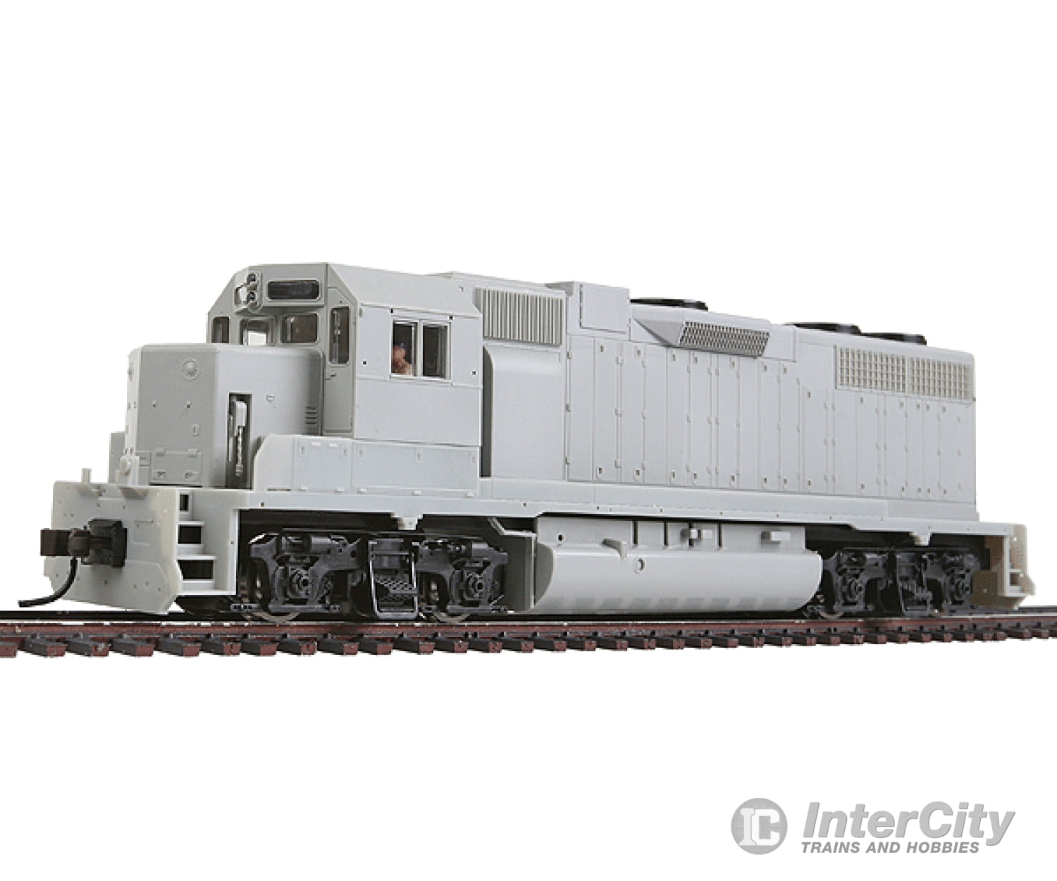 Atlas 10000092 Emd Gp38 Low Nose - Standard Dc Master(R) Silver -- Undecorated (Late Version Paper