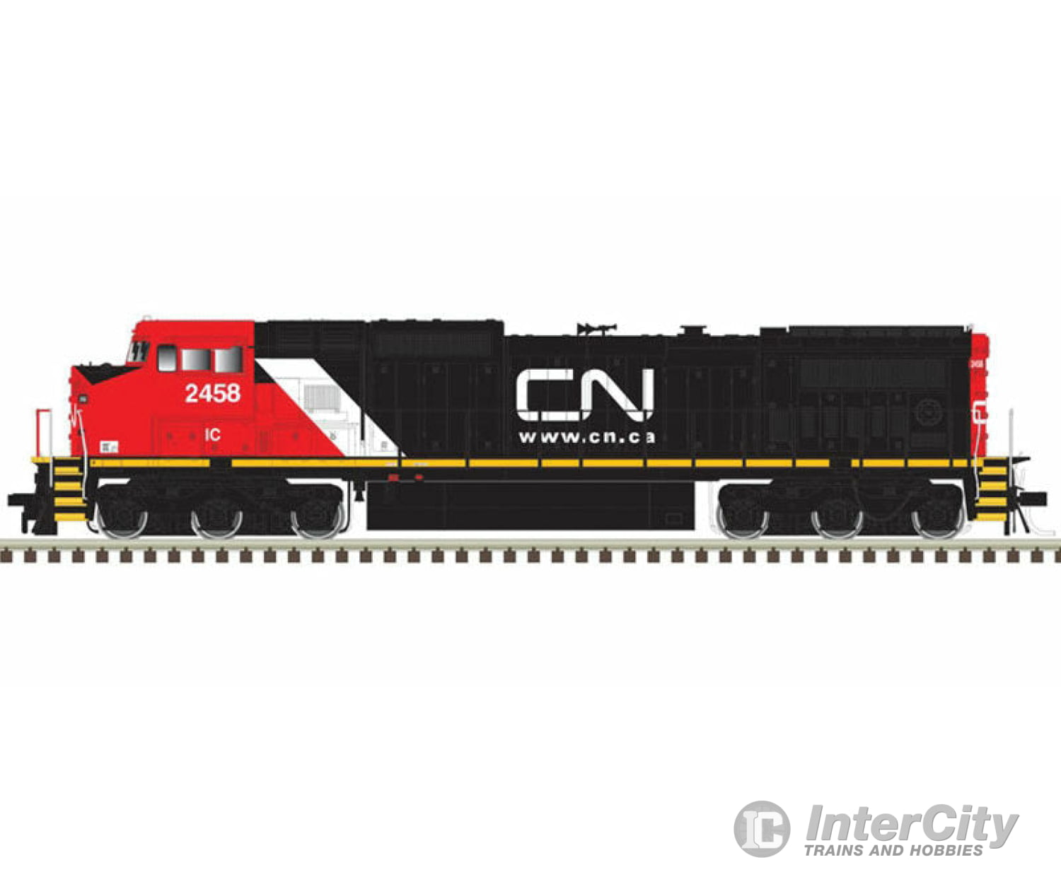 Atlas 10003136 Ho Ge Dash 8-40Cw - Loksound And Dcc Master(R) Gold -- Canadian National Ic 2465