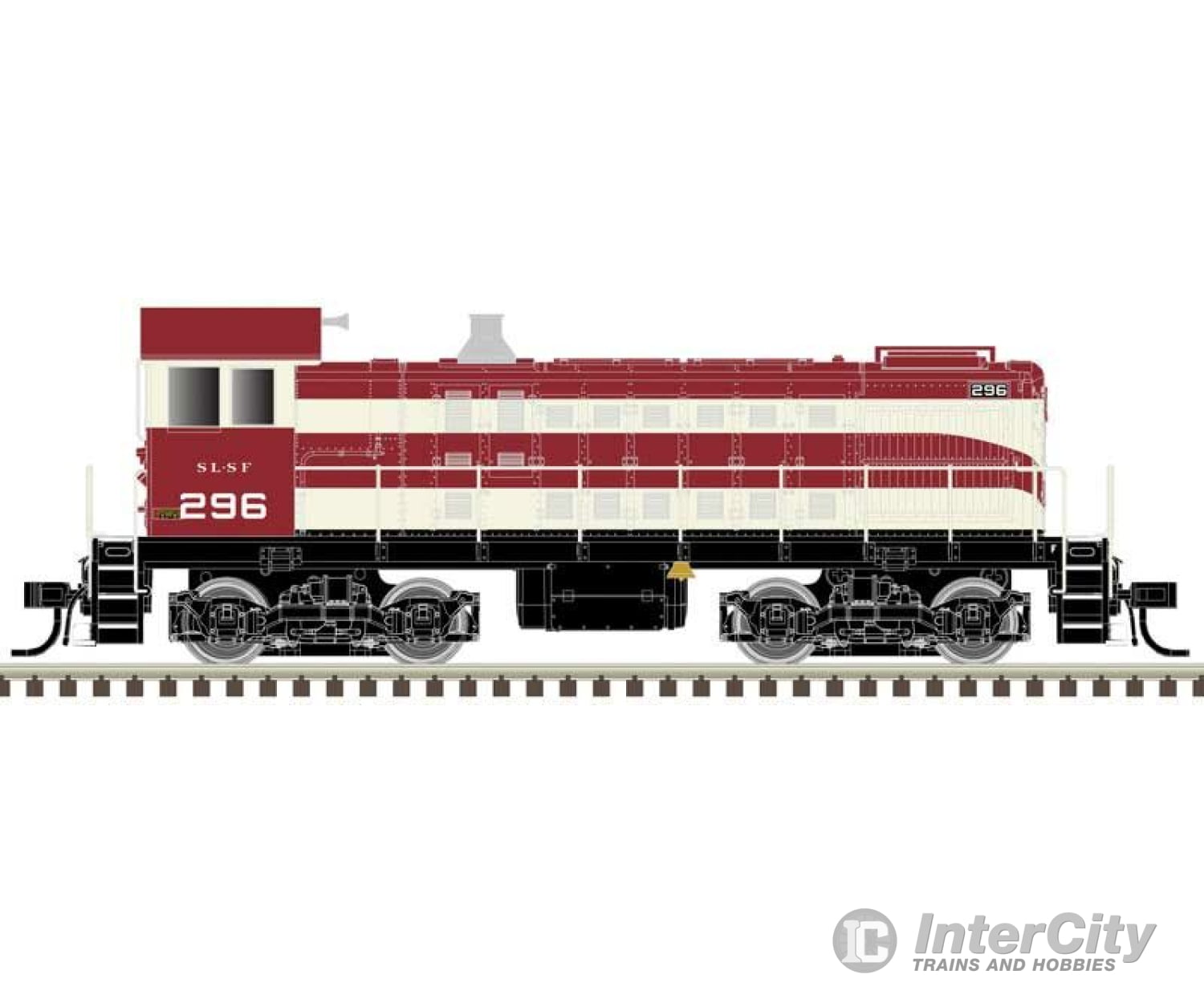 Atlas 10003401 Alco S2 - Loksound And Dcc Master(R) Gold -- St. Louis-San Francisco 295 (Ex-Neo Red