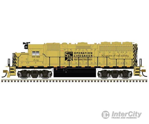 Atlas 10004049 Ho Diesel Locomotive Emd Gp40 Operation Lifesaver Loksound Locomotives & Railcars