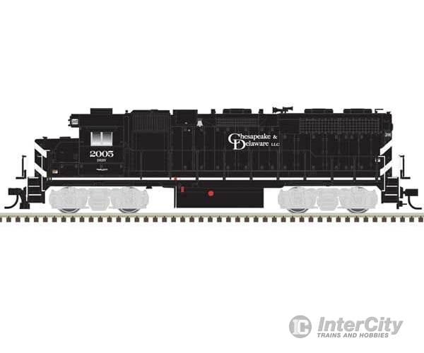 Atlas 10004052 Emd Gp38 Low Nose W/Ditch Lights - Standard Dc Master(R) Silver -- Chesapeake &